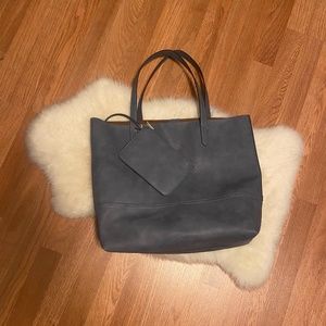 Street Level Blue Tote with handbag